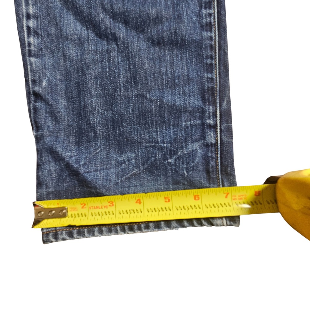 G-Star Raw 3301‎ Straight Leg Jeans Mens W31 L30 Distressed Whiskered Denim - Picture 9 of 9